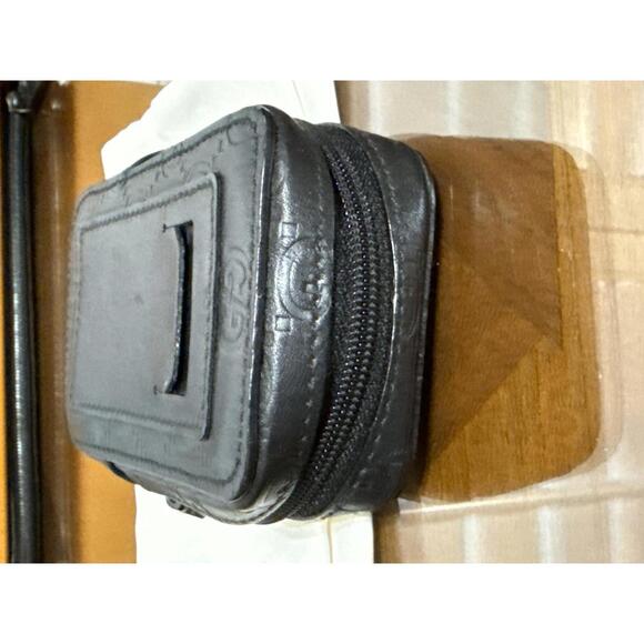 Gucci GG Black Leather Accessory Case - Picture 5 of 10